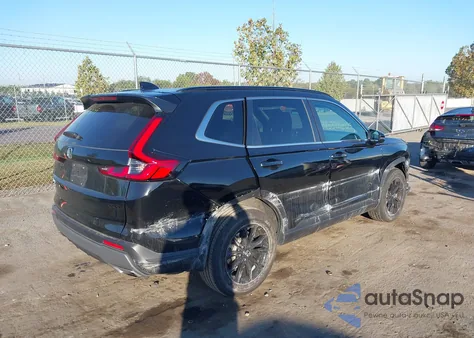 2025 Honda Cr-V Hybrid Sport из США, поврежденный, VIN 7FARS6H54SE032382